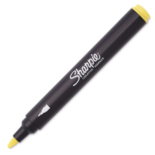 Picture of SHARPIE CREATIVE PERMANENT BULLET MARKER YELLOW